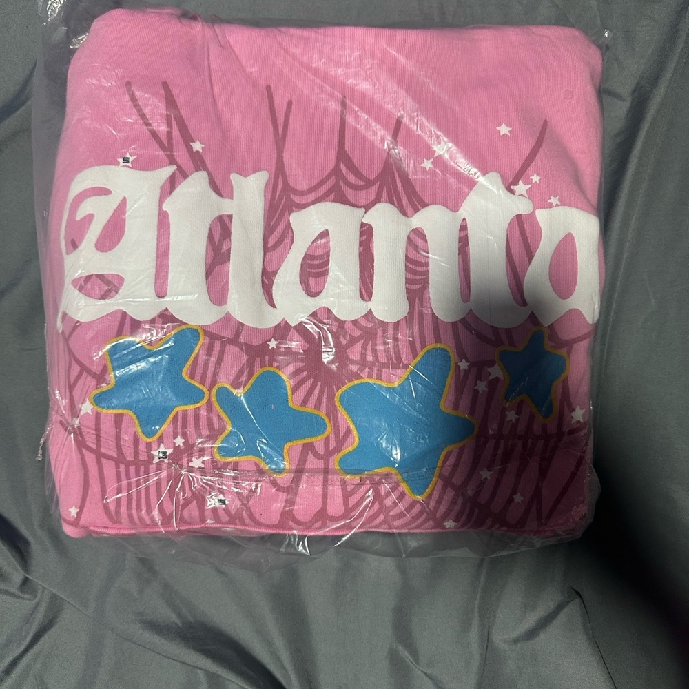 Pink Atlanta hoodie
